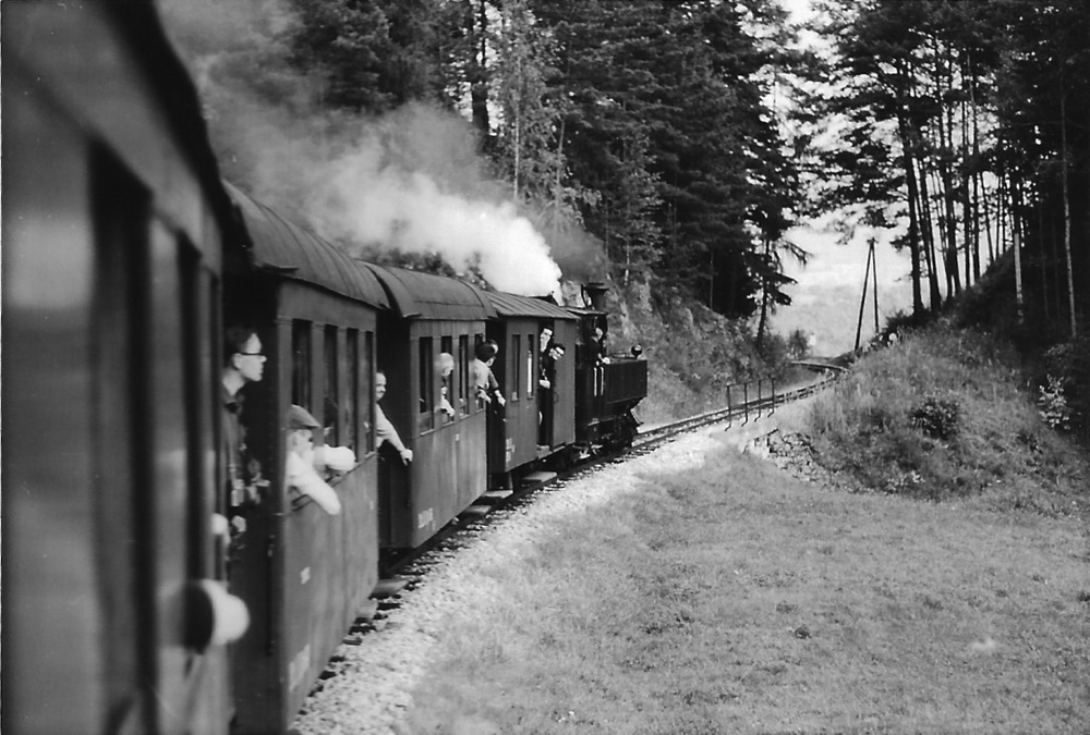 Wiez to Ratten - Approaching the viaduct