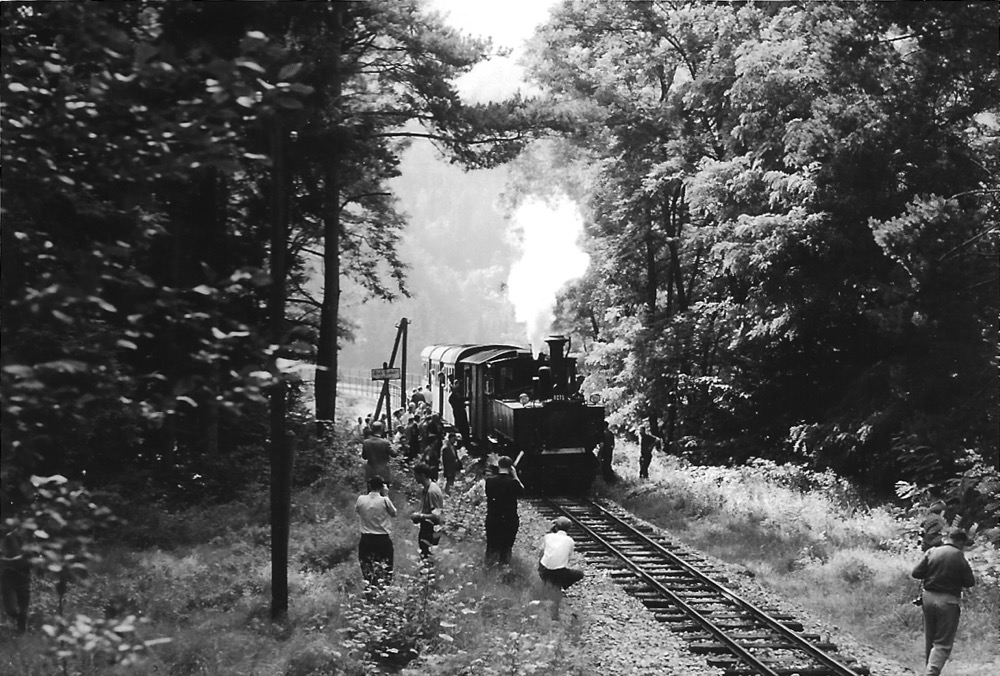 Coming off viaduct and collecting the photographers