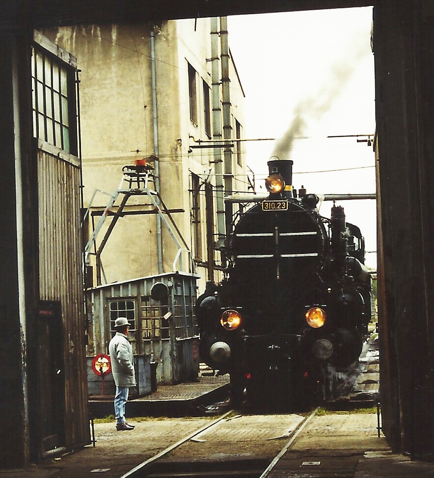 310.23 through the shed doors.