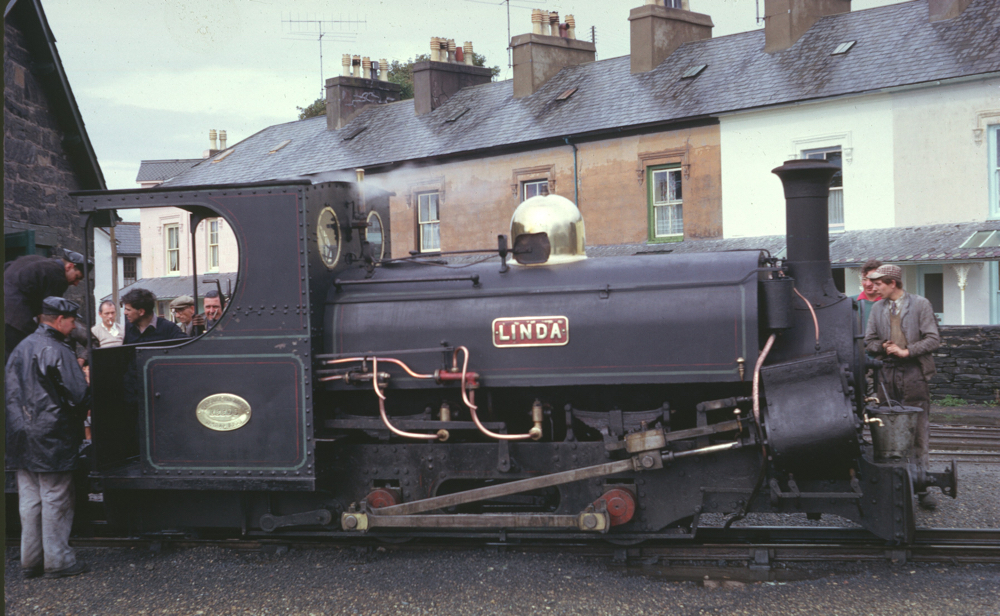 Linda at Porthmadoc - these photos were taken on 4th Sept 1962 the day before her leap