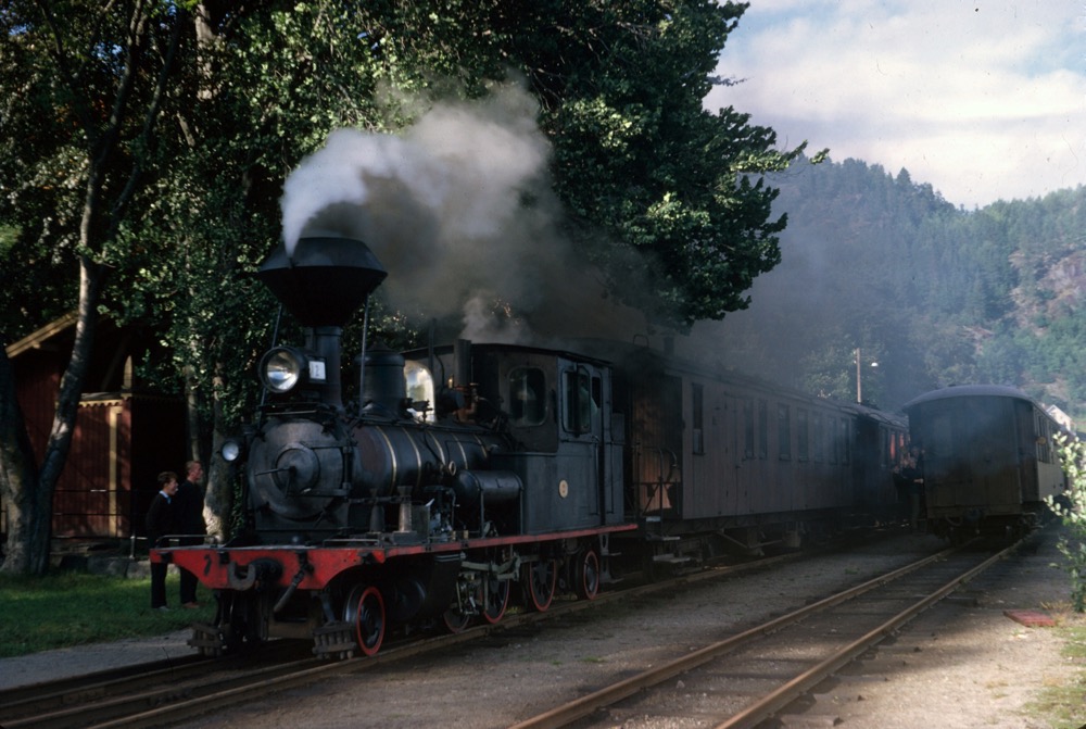 Passing trains
