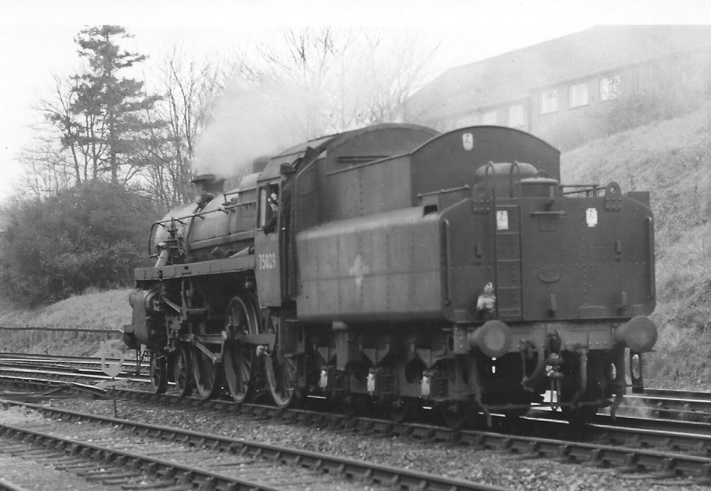 75029 at VW on way to Longmoor.
