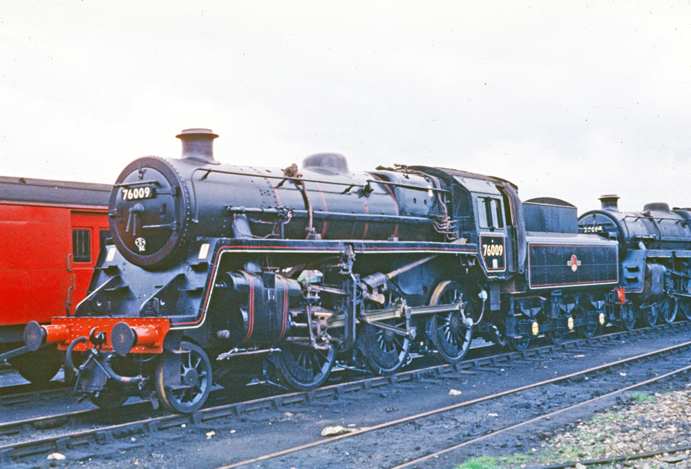 BR 76009 at Eastleigh