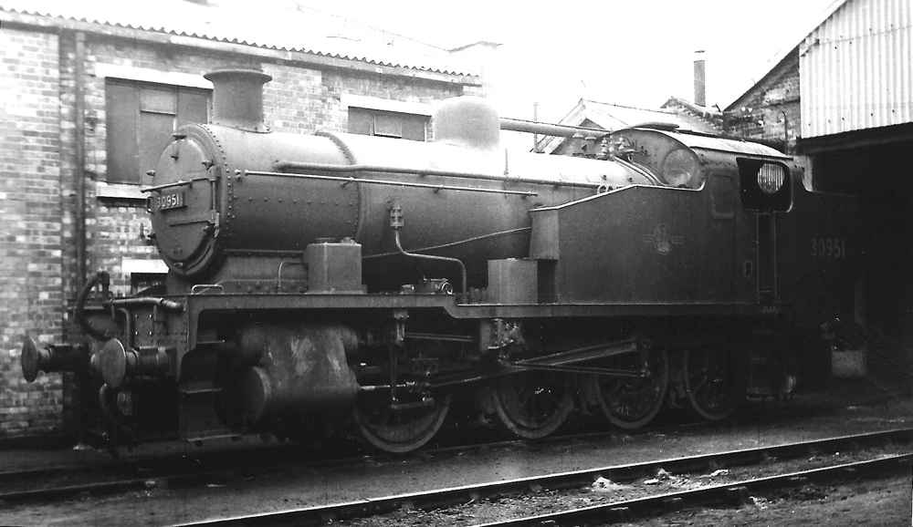 Z Class 30951 at Eastleigh 1962